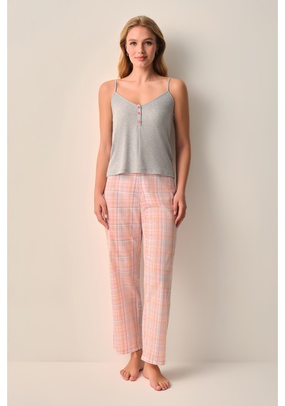 Suwen Lily Atlet Pantolon Pijama Takımı Sh26533660a889 Çok Renkli