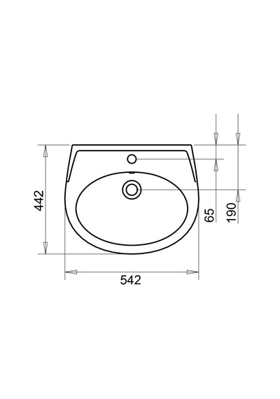 Polo Lavabo 45x55cm Turaser Diğer