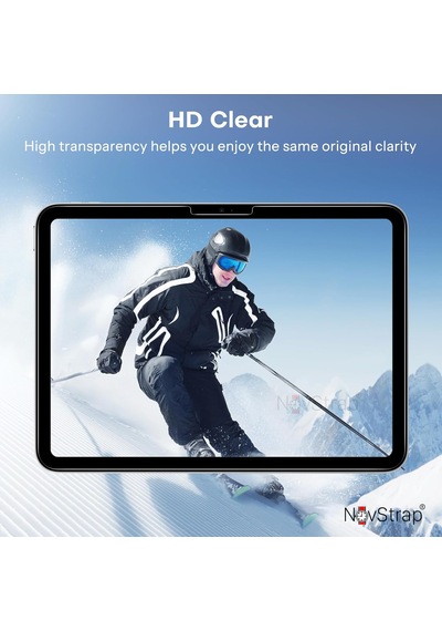 Novstrap Apple Uyumlu iPad  Pro 11 İnç 5. Nesil M4 2024 İle Nano Esnek Cam Ekran Koruyucu A2836 A2837