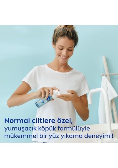 Nıvea Canlandırıcı Yüz Temizleme Köpüğü 150ml, Derinlemesine Temizleme,karma Normal Cilt, Aloe Vera, Hyaluronik Asit, Ferahlatıcı