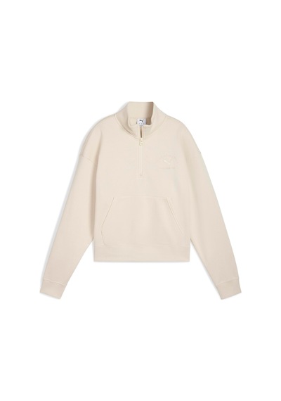 Puma Class Half-zip Crew Kadın Yetişkin Sweatshirt Mavi