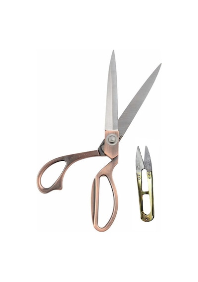 Profesyonel Metal Terzi Makası Bakır Renkli 26 Cm