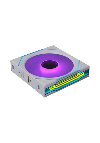 Unı Fan Reverse Sl Inf Flex 3x120mm Beyaz Kasa Fanı G9f.12rslın1f3w.00