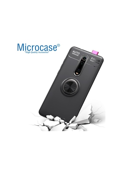Microcase Redmi K20 - K20 Pro Focus Serisi Yüzük Standli Kilif 408708709