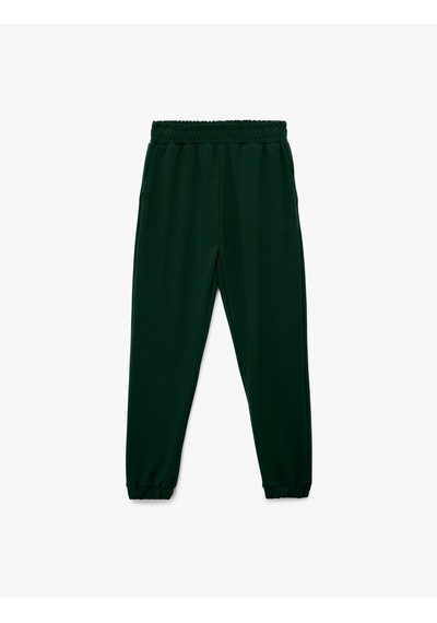 Koton Yüksek Bel Rahat Kalıp Şardonlu Jogger Eşofman Altı Yeşil 6wak40214nk Yeşil Koton Yüksek Bel Rahat Kalıp Şardonlu Jogger Eşofman Altı Yeşil 6wak40214nk Yeşil