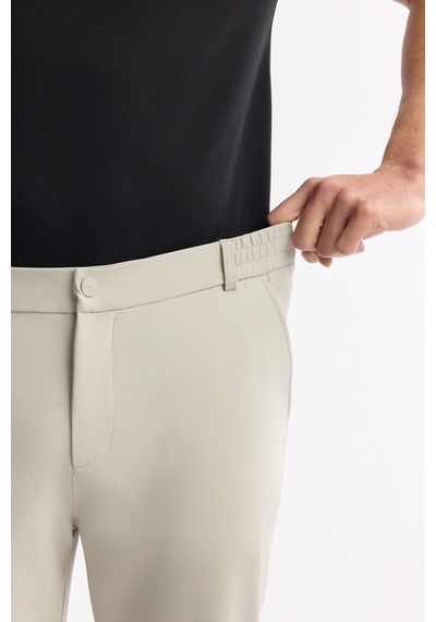Avva Erkek Taş Beli Lastikli Bi-stretch Teknik Kumaş Slim Fit Pantolon A51y3077 Avva Erkek Taş Beli Lastikli Bi-stretch Teknik Kumaş Slim Fit Pantolon A51y3077