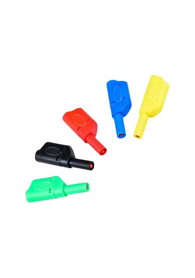 Ic-238e Banana Jak Korumalı Uç 4mm Cx-2074 Kırmızı