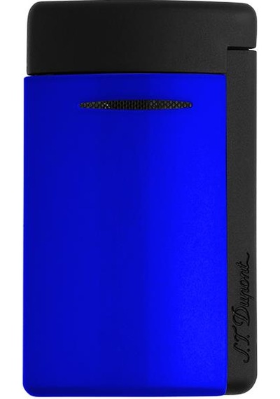 Minijet Lacquered Neon Mavi Puro Çakmağı 10871 - Tr7484