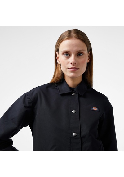 Dıckıes Dickies Oakport Cropped Coach Kadın Siyah Ceket