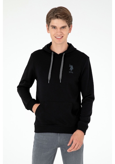 U.s. Polo Assn. Erkek Siyah Sweatshirt 50289059-vr046 Siyah