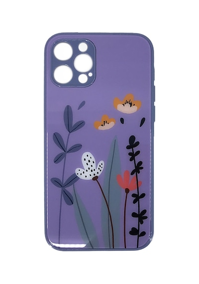 Nettech Apple Uyumlu  iPhone 12 Pro Laser Baskı Desenli Arka