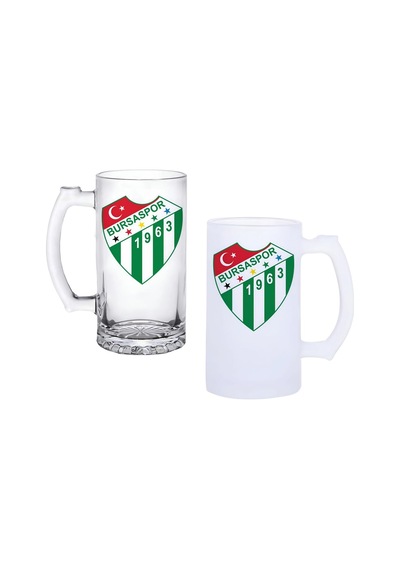 Bursaspor Buzlu Ya Buzsuz Seçenekleriyle Bira Bardağı