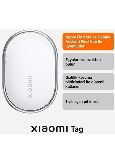 Xiaomi Tag 1 Akıllı Takip Cihazı
