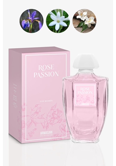 Armasari Rose Passion Edp Kadın Parfüm 100ml Çiçeksi Ve Odunsu İris, Misk, Vanilya, Sedir, Orange Blossom Gül