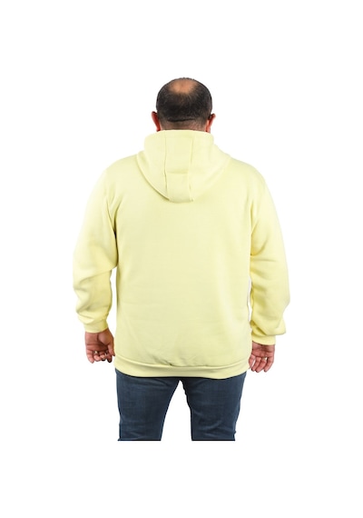 Moc Grande Mocgrande Büyük Beden Unisex Kapüşonlu 3Ip Sweat 11701 Sarı