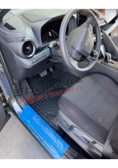 Toyota Chr C-hr 2025 3d Kauçuk Kokusuz Havuzlu Paspas
