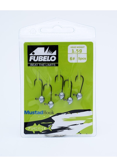 Fubelo Sharp Head 5'li Jig Head Seti - Standart