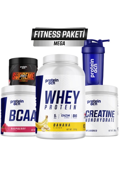 Fıtness Paketi Mega - Muz Ahududu