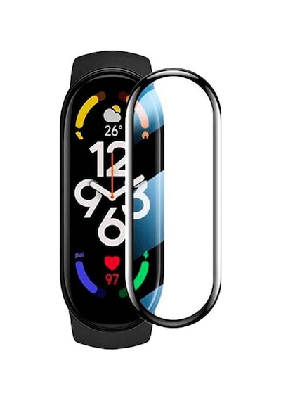 Mi Band 7 Uyumlu Ekran Koruyucu 3D Tam Kapatan Kavisli Ppma Nano Mi Band 7 Uyumlu Ekran Koruyucu 3D Tam Kapatan Kavisli Ppma Nano