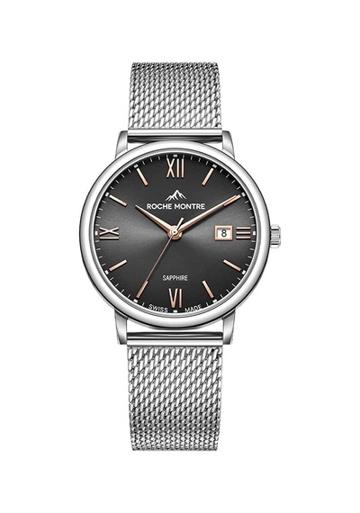Roche Montre Rmg6002-03 Erkek Kol Saati Metalik Gri