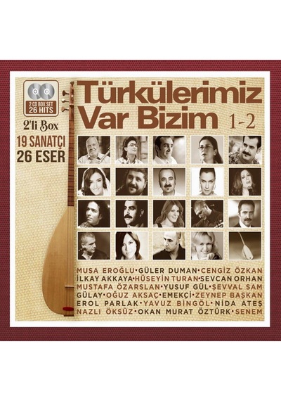 Türkülerimiz Var Bizim 1 ve 2 (2'li Box Set CD)