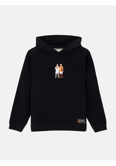 Gsstore Galatasaray & Reflect Studio Çocuk Legend Duo Hoodie Rsc2641 Siyah