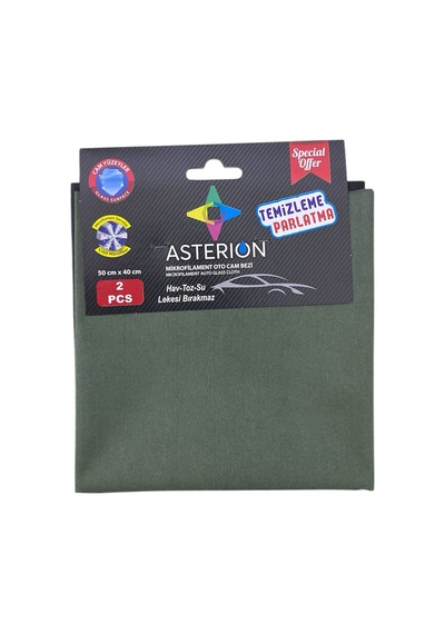 Asterion Mikrofilament Oto Cam Bezi 2'li 50 X 40 Cm 3 Adet