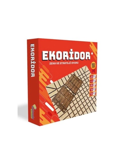 Ekoridor Zeka Ve Strateji Oyunu Zeka Oyunu 2-4 Kişi