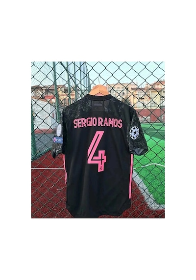 Real Madrid 2020/21 Sezonu Sergio Ramos Deplasman Forması Çok Renkli