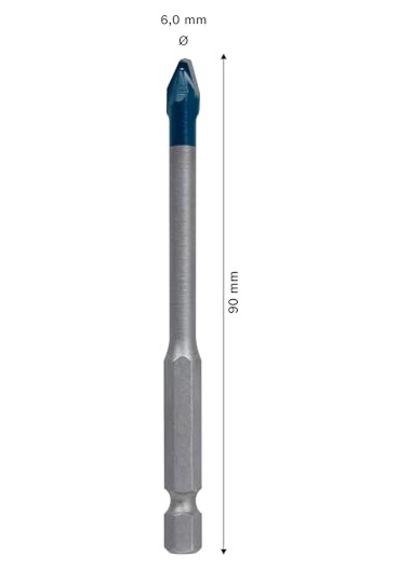 Expert Hex-9-hardceramic Matkap Ucu Sert Ø 6 Mm Aksesuar Döner Matkap Vidalamalar