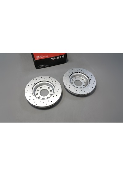Vw Caddy 2k 2003-2015 Spor Delik Ön Fren Diski Takım 280mm