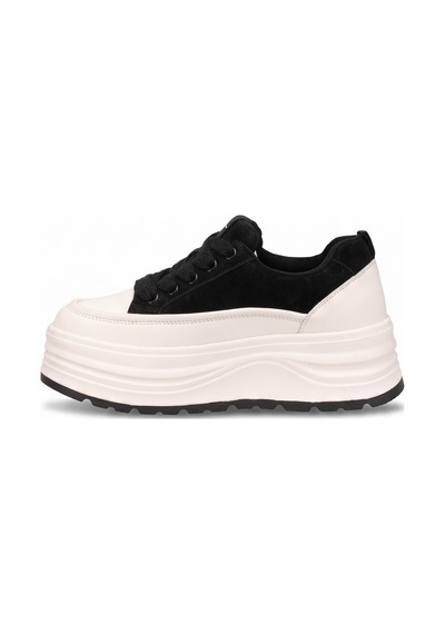 Ayakkabı Fuarı Elit Hml262-1102 Kadın Klasik Sneaker Siyah