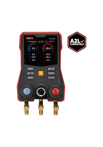 Unı-t Ut336e Kıt Kablosuz Sıcaklık Kelepçeli Dijital Manifold Ölçüm Seti