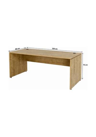 160 Cm Çalışma Masası, Ev Ve Ofis Için Ideal Çalışma Ve Bilgisayar Masası, Safir Meşe Rengi Safir Meşe-2 160 Cm Çalışma Masası, Ev Ve Ofis Için Ideal Çalışma Ve Bilgisayar Masası, Safir Meşe Rengi Safir Meşe-2