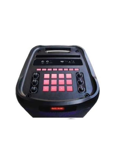 Leader LP-8100 8 incx2 RGB Taşınabilir Ses Sistemi