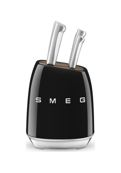 Smeg 50's Style Kbsf02 Siyah Standlı Bıçak Seti Genel