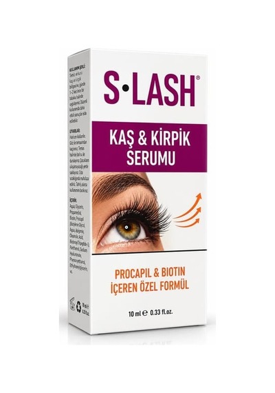 S-lash Kaş & Kirpik Serumu 10 Ml 12'li Paket