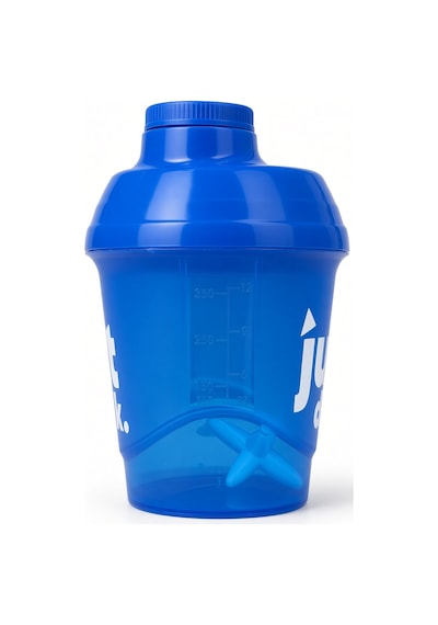 Just Shaker 400 Ml Ölçekli Sızdırmaz Kapaklı Protein Shaker Mavi