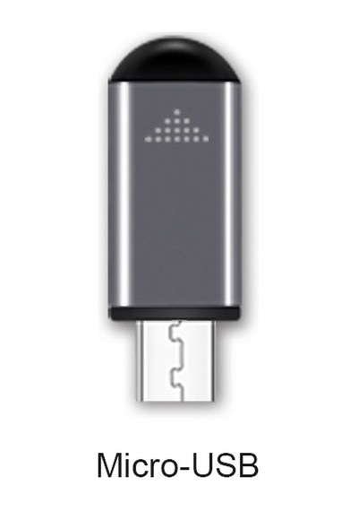 "evrensel Kızılötesi Telefon Uzak Adaptörü - Akıllı Tv Kontrolü İçin Micro Usb Ve Tip C Cihazlarıyla Çalışır" Gray, Micro-usb