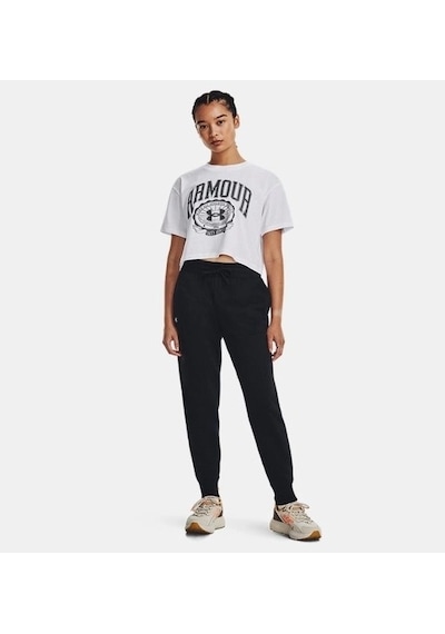 Under Armour Ua Rival Fleece Kadın Jogger Eşofman Altı 1379438-001 Siyah