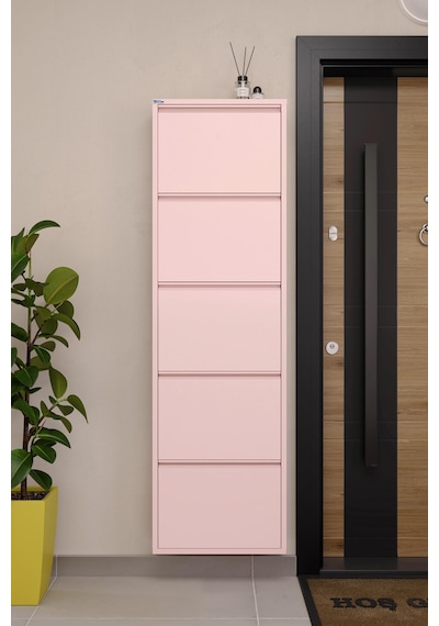 Ceha 5'li Metal Ayakkabılık - Toz Pembe/blush K.AYK-5/M3885