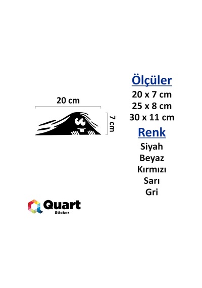 Dişlek Bagajdan Bakan Adam Oto Sticker