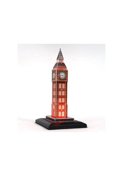 Cubicfun 3d 28 Parça Puzzle Big Ben Saat Kulesi - İngiltere Led Işıklı