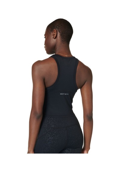 Sweaty Betty Sweaty Betty All Day Cropped Tank Kadın Siyah Tank Top Blk Siyah