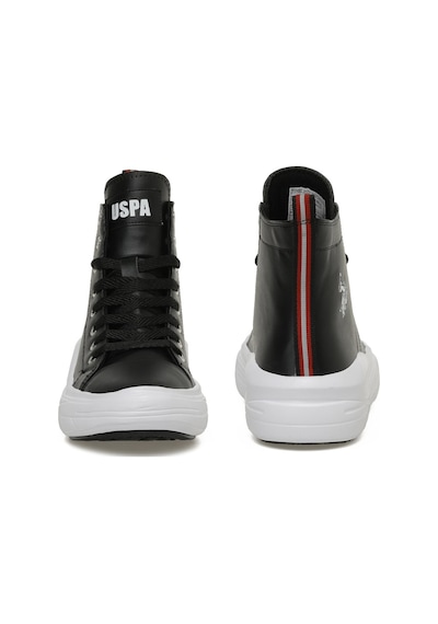 U.S. Polo Assn. CLEMENTINE PU 3PR Kadın  Siyah Sneaker