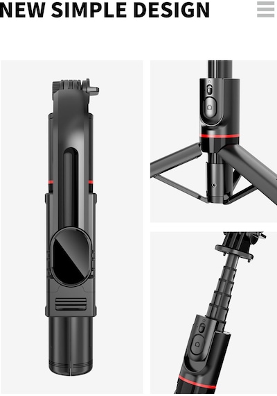 L12 Işıklı Selfie Çubuğu 3 Renk Uzaktan Kumandalı 116 Cm Tripod Ö