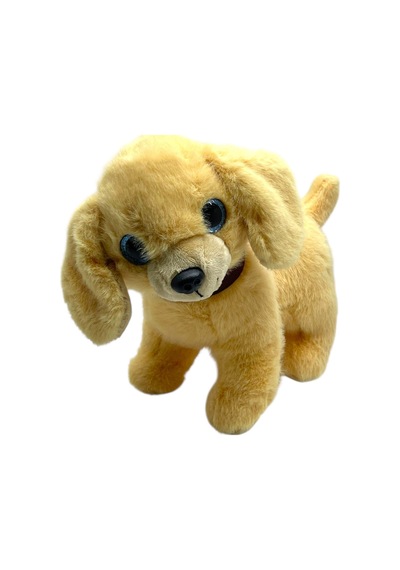 20 Cm Oyuncak Sesli Havlayan Peluş Köpek Çok Renkli