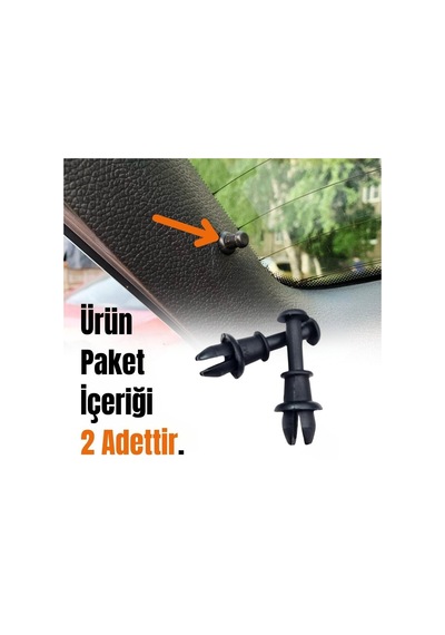 Arka Bagaj Kapağı Pandizot Askı Pimi Vw T-cross 2019-2023 1m6867574a 2 Adet