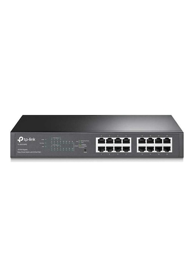 TP-Link TL-SG1016PE 16-Port Gigabit Easy Smart 8 Port Poe Destekli Switch