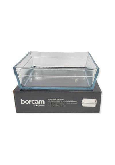 Paşabahçe Premium Borcam Seti, 4'lü Fırın Kapları Takımı, Kare Ve Dikdörtgen Diğer
